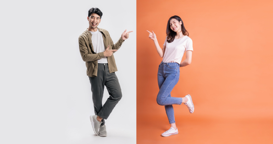 memilih background foto produk